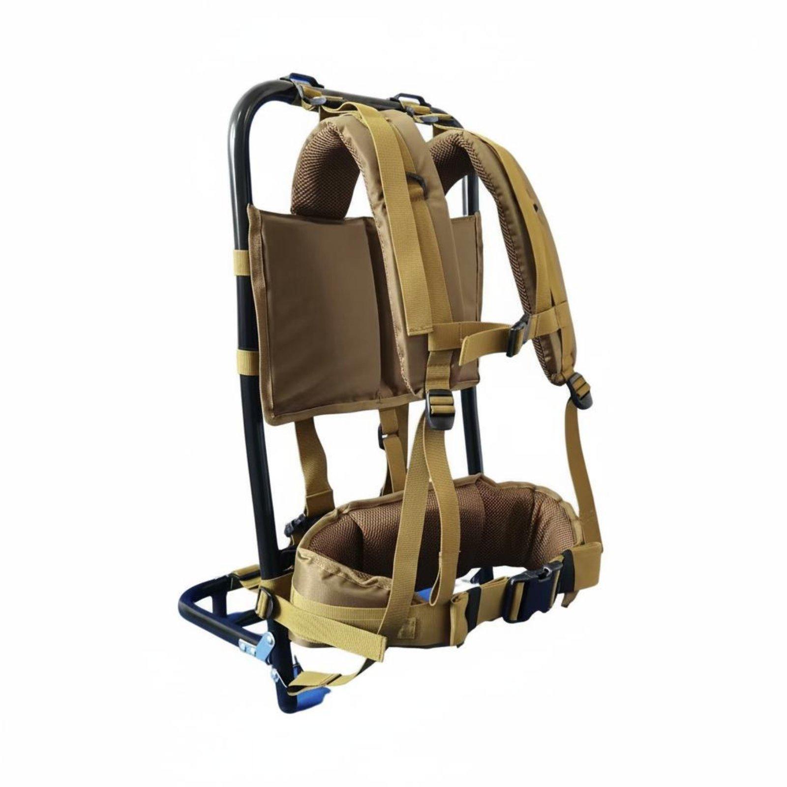 ポータブルアルミ製ハイキングフレーム、折りたたみ式バックパッ - Outdoor Adventure Backpack のレビューと価格